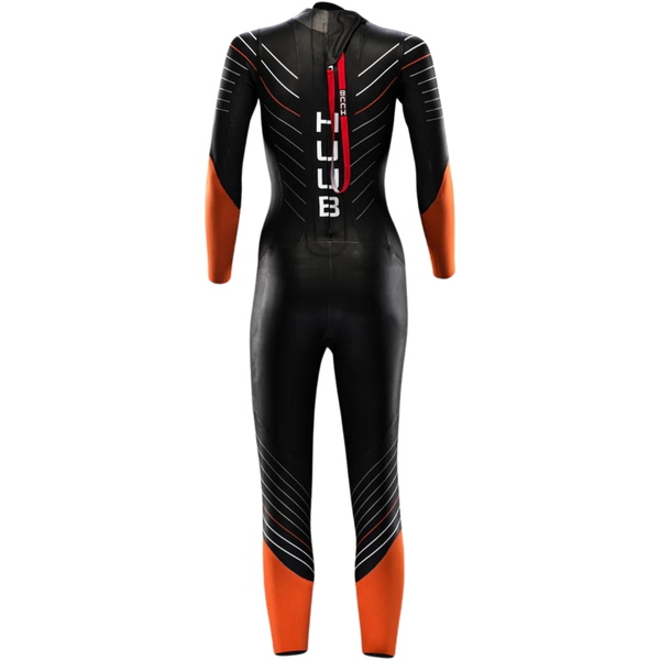 2026 Huub Womens Araya Swim Wetsuit ARAYAW - Black / Orange